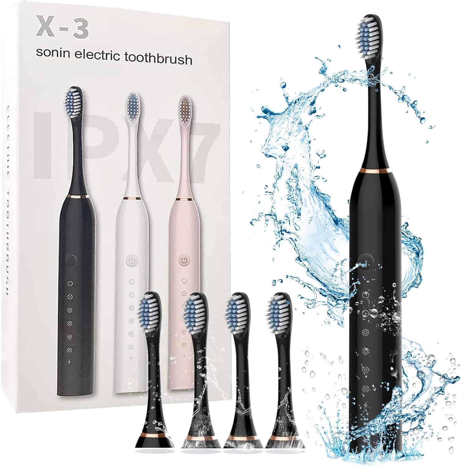 Sonic Electric Toothbrushes, USB Rechargeable Ultrasonic Tooth Brush Sonic Electric Toothbrushes, USB Rechargeable Ultrasonic Tooth Brush